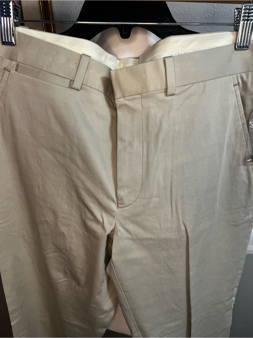 Theory Marlo Modern Slim Fit Suit Pants New NWT 30 X33 DISCREET BARLEY men - Picture 3 of 15